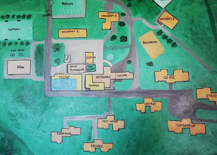 Domaine Residentiel De Mazieres Parque de vacaciones 3*